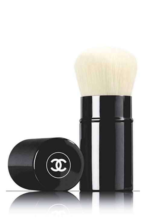 chanel retractable lip brush|Chanel retractable kabuki brush review.